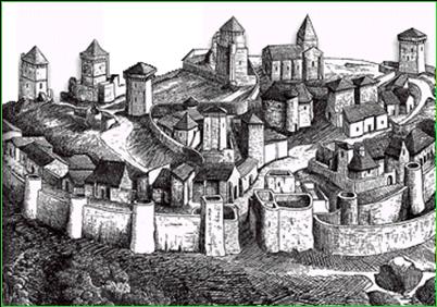 plan de la foreteresse de dun