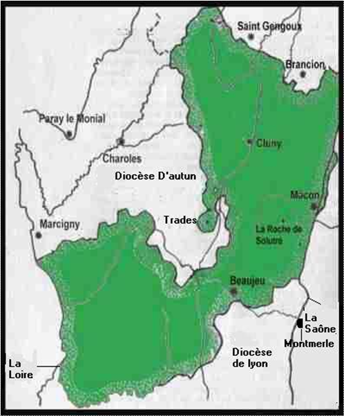 carte du maconnais